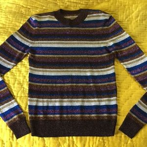 SAINT LAURENT Metallic Blouse